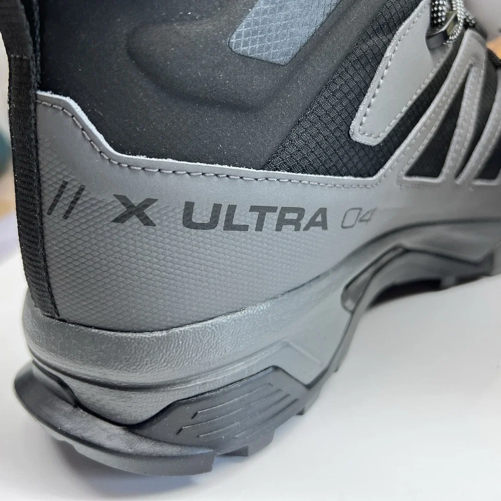 Mens Size 13 - Salomon X Ultra 4 Mid GTX black Gray Hiking Boots
